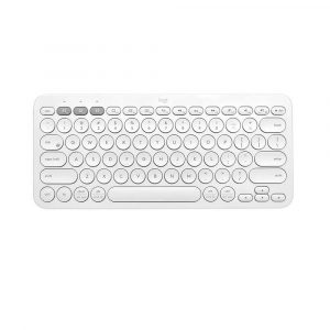 Teclado Compacto Inalámbrico por Bluetooth Logitech K380/ Blanco