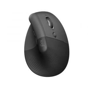 Ratón Ergonómico Inalámbrico por Bluetooth/ 2.4GHz Logitech Lift Vertical Ergonomic Mouse/ Hasta 4000 DPI/ Grafito