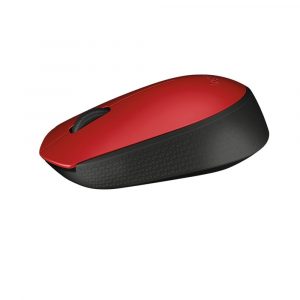 Ratón Inalámbrico Logitech M171/ Hasta 1000 DPI/ Rojo