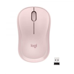 Ratón Inalámbrico Logitech M220 Silent/ Hasta 1000 DPI/ Rosa